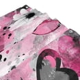thumbnail image 3 of BZSMCE Shower Curtain and Bath Accessory Set,Floral Heartbeat Pattern, 3 of 7