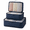 Three-piece set from South Korea Lan, variant on Travel Packing Organizers, Waterproof Luggage Storage Bags with Wrinkle-Resistant Lightweight Fabric and Categorized Dividers for Suitcase, Carry-On and Vacation Packing