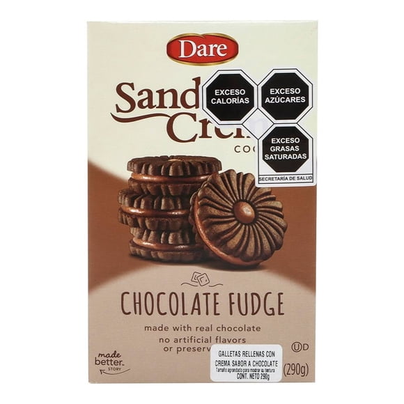 Galletas Dare Fudge chocolate 290 g