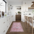 thumbnail image 3 of GLN Rugs Camelot - Indoor, Machine Washable Area Rug 2'6"x10' Pink/Coral Home Carpet, All Ages, 3 of 10