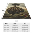thumbnail image 3 of Bingfone Surreal Brain Tree Print Flannel Fleece Blanket Throw Blanket for Bed,Sofa,Couch,Travel,Camping(60"x50" ), 3 of 8