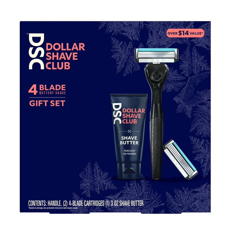 Dollar Shave Club Kit with Razor, Refills & Shaving Essentials