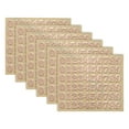 thumbnail image 1 of 6 Hojas de Calcomanías de Letras 0.35" Calcomanías de Letras Mini 3D Aleación Autoadhesivas (Oro Rosa, Minúsculas), 1 of 7