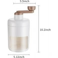 thumbnail image 4 of Máquina de hielo raspado Máquina de cono de nieve - Trituradora de hielo portátil y máquina de hielo raspado con bandejas de cubitos de hielo gratis - Sin BPA, 4 of 5