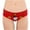 Red, variant on Ausyst Womens Underwear Clearance! Panties for Women Women Fashion Breathable Sexy Christmas Digital Printed Panties Briefs