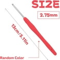 thumbnail image 2 of Crochet Hook, Ergonomic Handle for Arthritic Hands, Extra Long  Knitting Needles for Beginners and Crocheting Yarn, 2 of 7