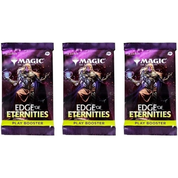 3 Packs MTG Play Booster Pack Lot MTG Edge of Eternities