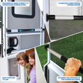 thumbnail image 4 of Camp'N Universal RV Screen Door Cross Bar, Handle. Adjustable from 21 5/8" to 28 5/8". Fits Most Common Travel, 4 of 5