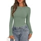 thumbnail image 1 of Remera PRETTYGARDEN Otoño 2025 de Punto Canalé Ajustada XL, 1 of 8
