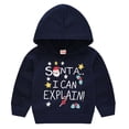 thumbnail image 2 of IROINNID Kids Hooded Christmas Pullover Boys And Girls Warm Sweater Santa Claus Long Sleeve Jacket Cold Protection Comfy Sweatshirt, 2 of 3