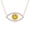 Yellow::Rose Gold, variant on Yellow Color Evil Eye Pendant with Zircon - Rose Gold Jewelry