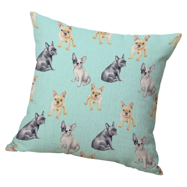 de Estampado Animal Funda de Almohada Sofá Funda de Cojín Funda de Almohada Artesanía No. 8 50x50cm