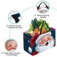 thumbnail image 3 of Santa Claus Versatile Oxford Cloth Reusable Storage Box - Foldable, Large Capacity Beach Bag, Shopping Bag, and Decorative Box, 3 of 7