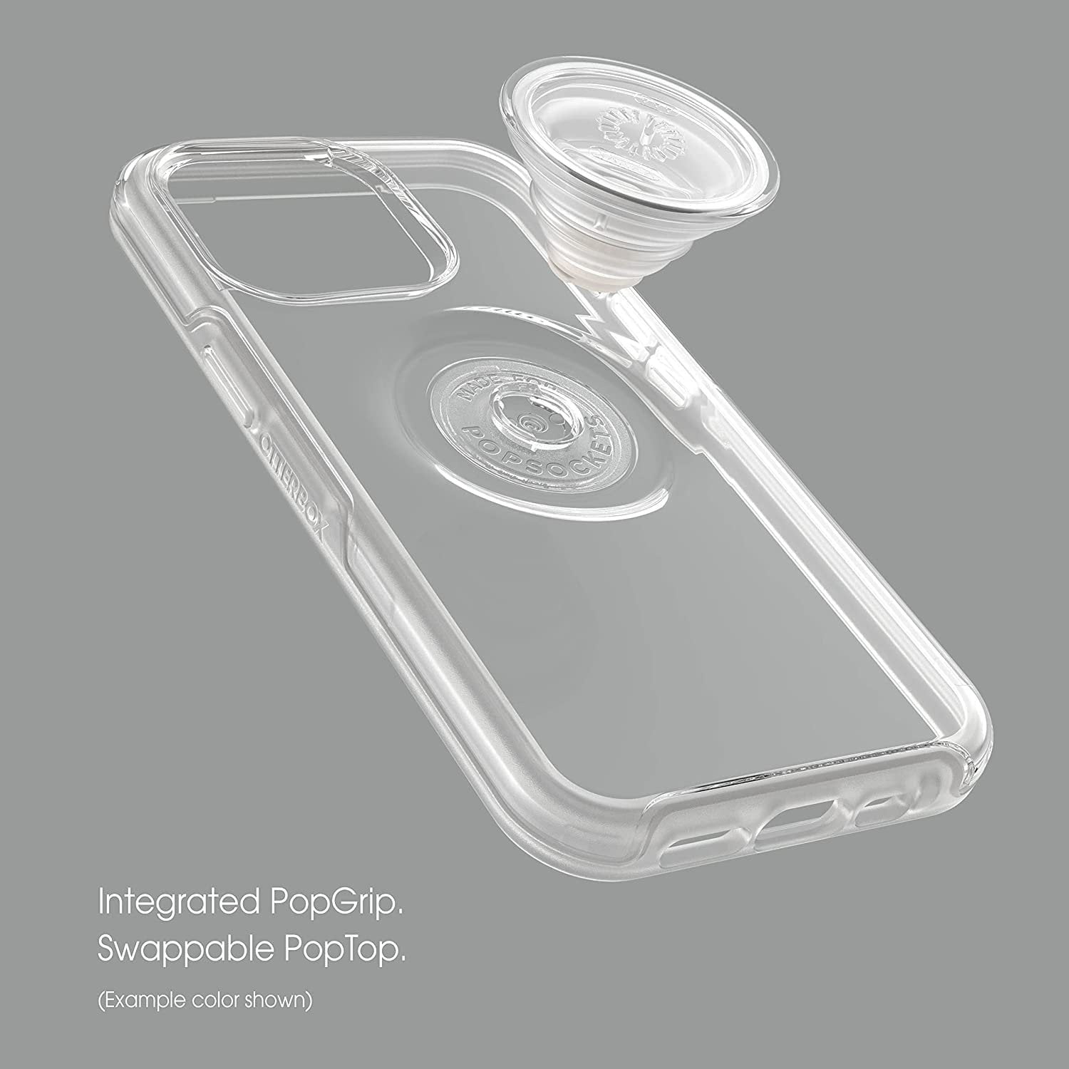 OtterBox + Pop Symmetry Clear Series Case for iPhone 13 Only - Non-Retail Packaging - Clear