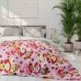 thumbnail image 3 of Soft Comfortable Funny Throw Blanket Strawberry Shortcake Vintage Blanket,1 Count Throw,Creative Bedding Supplies For Living Room Guest House Travel Office,Bedroom Accessories, 3 of 6