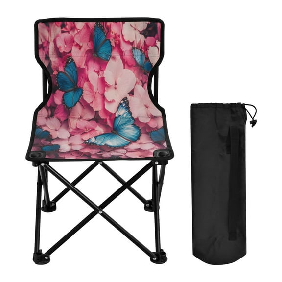 BZSMCE Camping Chairs Modern Whispers Of Lavender Pattern Folding chair