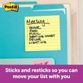 thumbnail image 6 of Post-it Super Sticky Pop-up Notes and Dispenser, 4" x 4" Canary Yellow, 6 of 9