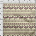 thumbnail image 2 of oneOone Polyester Lycra Fabric Floral & Peacock Block Print Sewing Fabric BTY 56 Inch Wide, 2 of 4