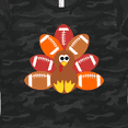 thumbnail image 4 of Inktastic Thanksgiving Cute Football Turkey Women's T-Shirt, 4 of 5