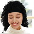 thumbnail image 1 of WASHWEPE Peluca Rizada Corta Para Mujer Con Natural Y Transpirable, 1 of 6