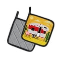 thumbnail image 2 of Caroline's Treasures Greatest Adventure Retro Camper Desert Pair of Pot Holders, 2 of 3