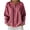 Wine, variant on HAiming Long Sleeve Shirts for Women Striped Button Loose Casual Trendy Blouses Fall Winter Going out Tops