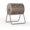 Gray, variant on Dual Chamber Tumbling Composter 45 Gallon Large Outdoor Tumbling Composter Efficient Batch Composting Easy Turn Design (Classic Black)