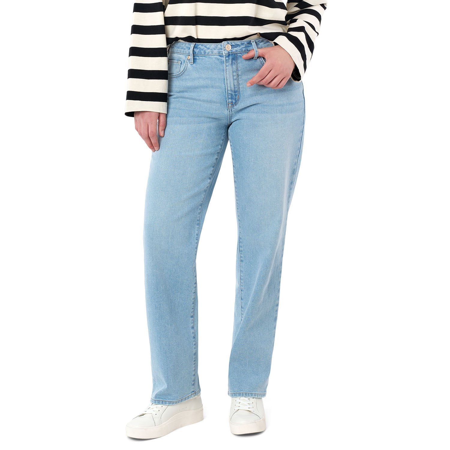 SUNSEA SNM-BLUE w/耳 STRAIGHT PANTS サイズ2 SUNSEA SNM-BLUE w/耳 STRAIGHT PANTS サイズ2