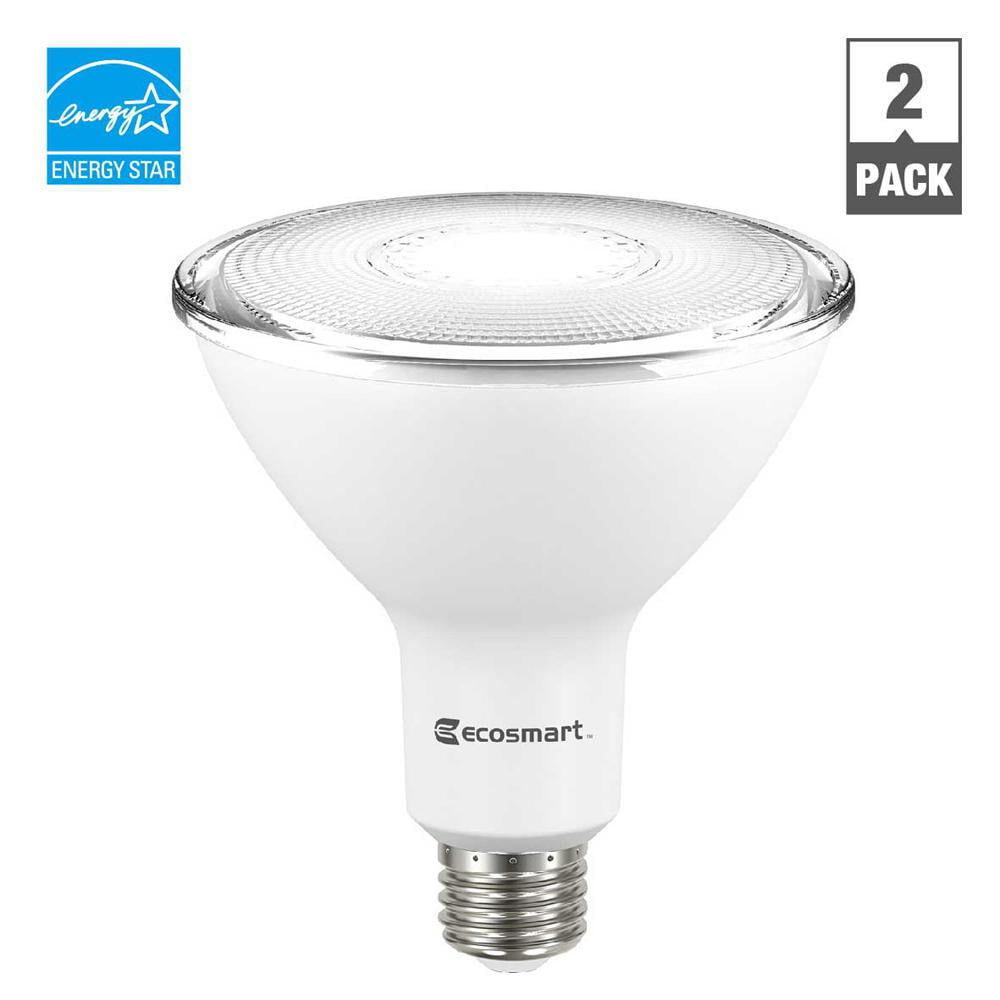 Ecosmart 120 Watt Equivalent Par38 Dimmable Energy Star Flood Led Light Bulb Daylight 2 Pack