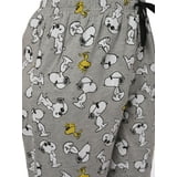 Peanuts Women's Snoopy Pajama Pants Woodstock Lounge Wear Comfortable ...