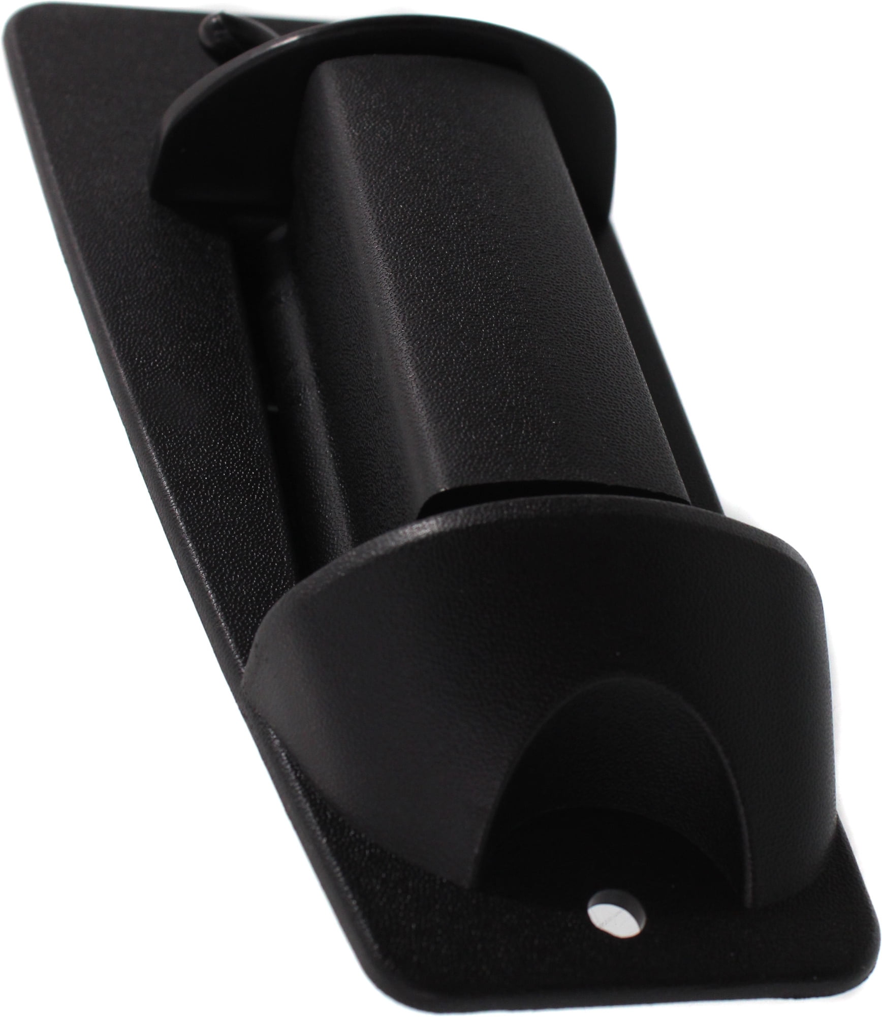 Replacement C491330 Exterior Door Handle Compatible with 1999-2006 Chevrolet Silverado 1500 Rear, Left Driver Textured Black Bezel with Lever