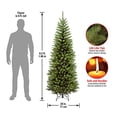 thumbnail image 3 of National Tree KW7-500-65 6.5 ft. Kingswood Fir Hinged Pencil Tree, 3 of 5