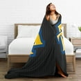 thumbnail image 5 of North Carolina A&T Aggies Fleece Blanket, Very Soft Microfiber Flannel Blanket for Couch Warm and Cozy for All Seasons, 5 of 6