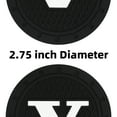 thumbnail image 3 of Victory Car Interior Accessories Compatible With VOLVO Cup Holder Insert Coaster - Silicone Anti Slip Cup Mat Compatible With VOLVO V XC90 XC60 XC40 S90 S60 V90 V60 (Set of 2, 2.75" Diameter), 3 of 6