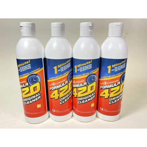 Formula 420 Glass Cleaner 12 Oz 1CT 4 Pack
