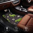 thumbnail image 5 of Daiia Dinosaur Skeleton Printed Car Floor Mats Set of 4, Durable Non Slip Auto Floor Carpet, Car Interior Carpets Proof Foot Pads Anti-Slip Cushion Automoetive Accessories, 5 of 6