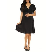 Maternity Plus Women's Empire Dress