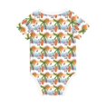 thumbnail image 2 of Daiia Gnome and Surfing Printed Unisex-Baby Short Sleeve Onesies Bodysuits Baby Climbing Clothes Soft and Comfortable Romper with Expandable Shoulder Design-2 Years, 2 of 8