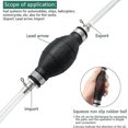 thumbnail image 4 of Gasoline Hand Pump, Fuel Transfer Pump, 8mm Hose Gas Fuel Pump, Fuel Primer Bulb, Manual Siphon Pump For Petrol Gas Diesel Oil Water Liquid Fish Tank, 4 of 5