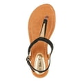 thumbnail image 6 of Victoria K Women's Gold and Rhinestone Accented Fashion Sandals, 6 of 7