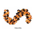 thumbnail image 3 of SLYNSHome Fall Maple Leaf String Lights, LED Orange Black Artificial Leaf Garland For Mantel Stairway Indoor Outdoor Halloween Thanksgiving Holiday Decor, 3 of 8