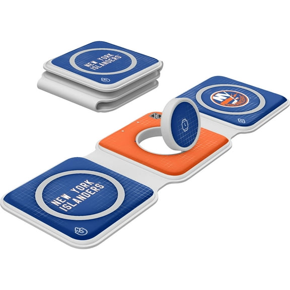 Keyscaper New York Islanders 3-in-1 Foldable Charger