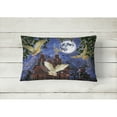 thumbnail image 2 of Carolines Treasures PRS4051PW1216 Halloween Owl Express Canvas Fabric Decorative Pillow  12H x16W multicolor, 2 of 4