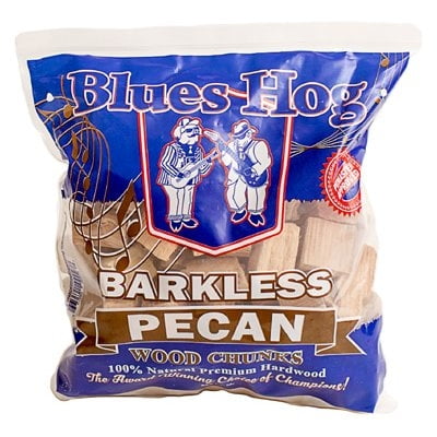 Wood Chunks, Barkless Pecan, 300-Cu. in. Bag -CP92101