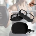 thumbnail image 6 of lacooooppia Weight Lifting Gym Grips Grips Fingerless Wearable Heavy Duty Training Gloves Pull Up Grippers for Gymnastics Bodybuilding Fitness Black, 6 of 8