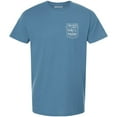 thumbnail image 2 of Men's Checkered Flag Light Blue NASCAR Hall of Fame Shine Retro T-Shirt, 2 of 3