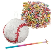 Baseball Piata Kit - 208 Pc