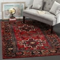 thumbnail image 3 of SAFAVIEH Vintage Hamadan Dania Traditional Runner Rug, Red/Multi, 2'2" x 6', 3 of 10