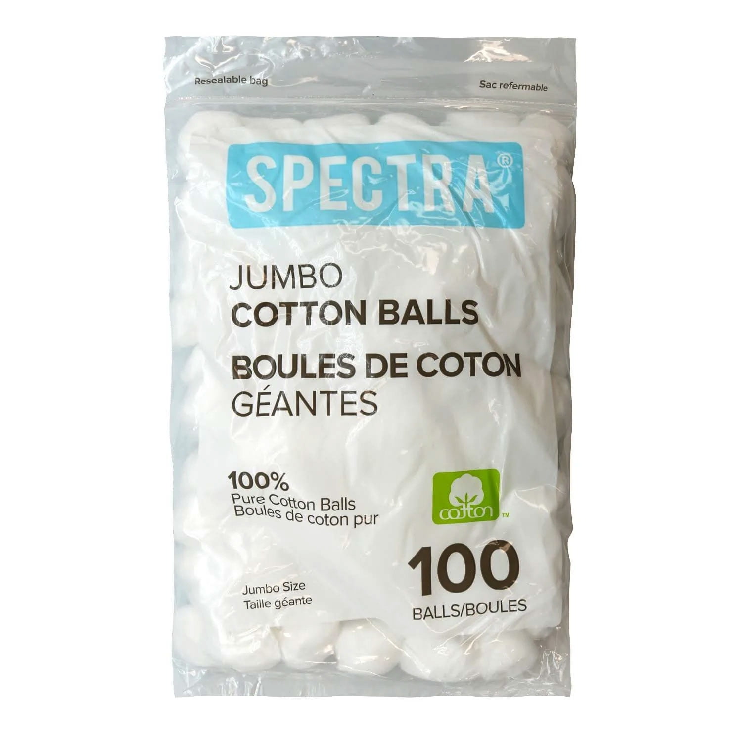 Great Lakes Wholesale Spectra Balls100 Cotton Balls Are Ideal For