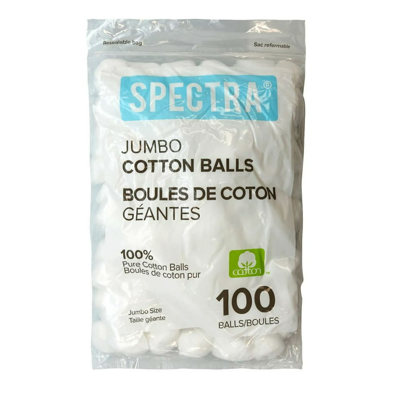 Great Lakes Wholesale Spectra Balls100% Cotton Balls Are Ideal For Cosmetic  Use,3 packs 